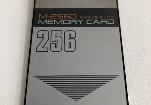 Roland M-256D Memory Card 