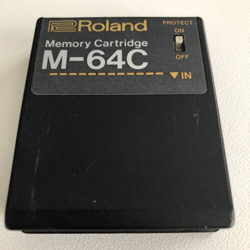 Roland M-64C Memory Cartridge 