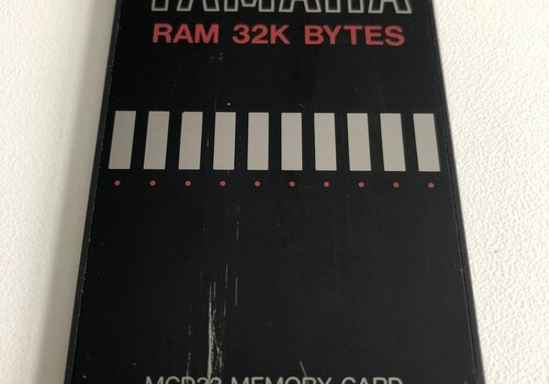Yamaha MCD32 Memory Card 