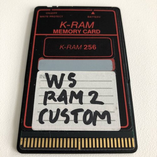 Korg K-RAM 256 Memory Card 