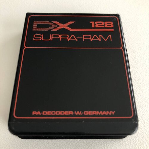 Yamaha DX7 128 SUPRA-RAM Cartridge 