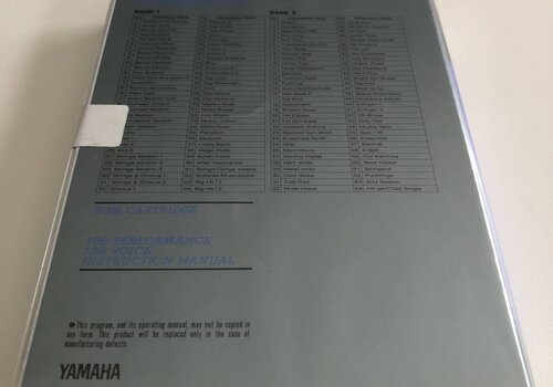 Yamaha WX7 ROM Cartridge 
