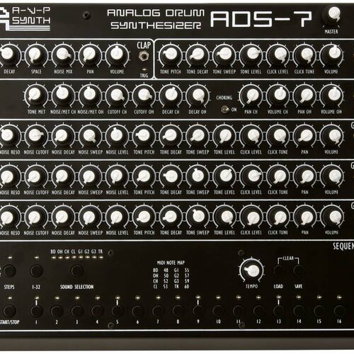AVP Synthesizers ADS-7 MKII black 
