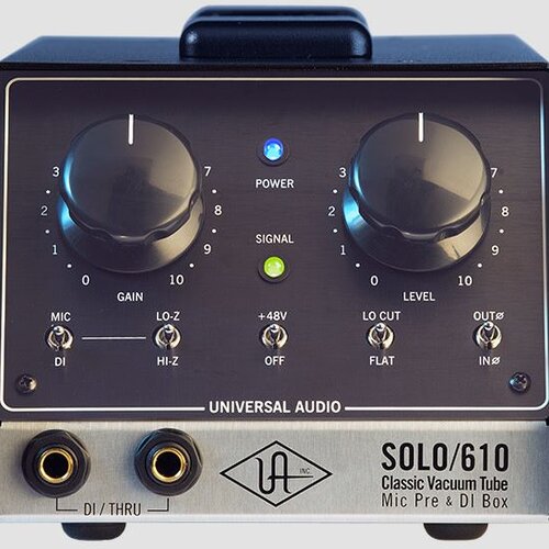 Universal Audio Solo/610 Classic Tube Single Channel Mic Pre 