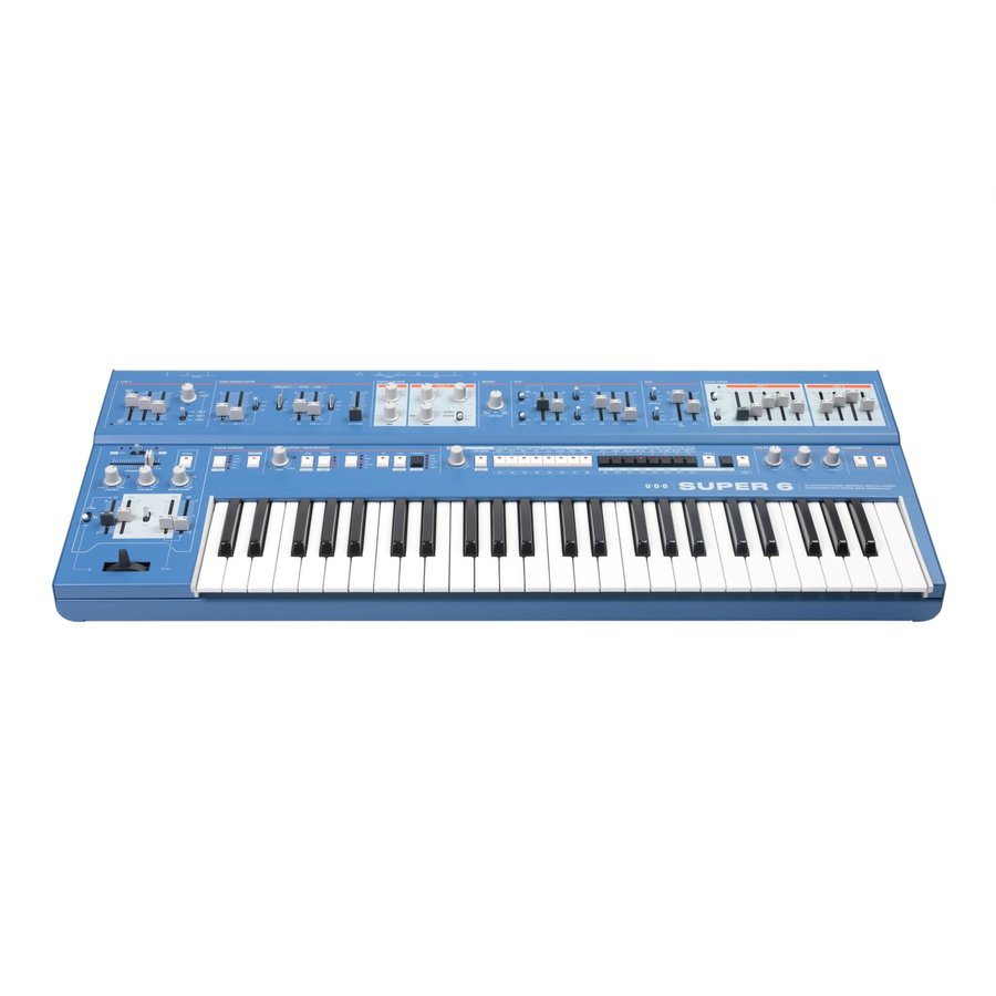 UDO Audio Super 6 Polysynth (blue)