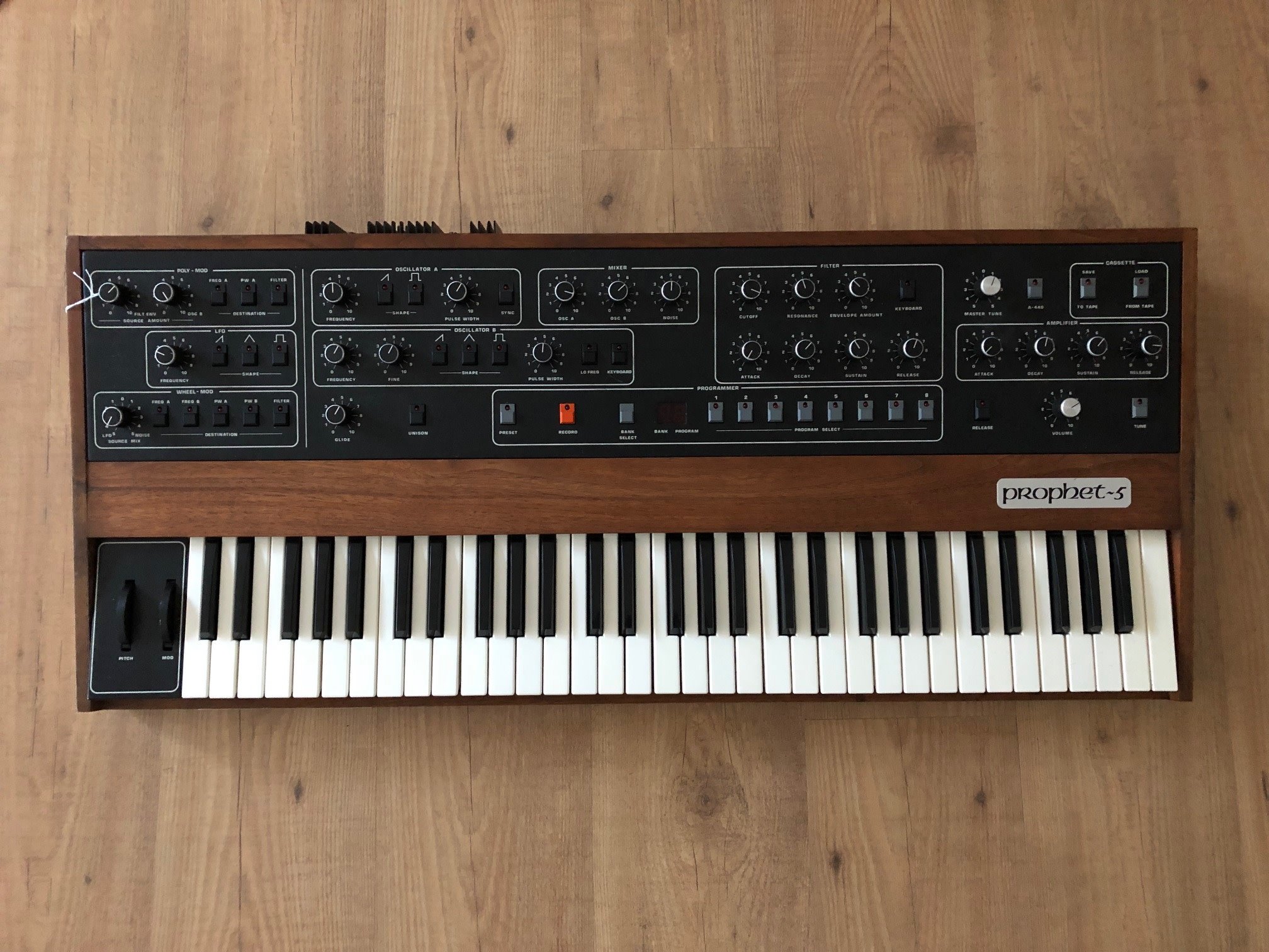 Sequential Circuits Prophet 5 Turnlab