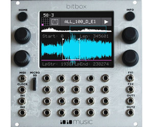1010Music Bitbox MK2 - 26 HP Sampling Module - Turnlab