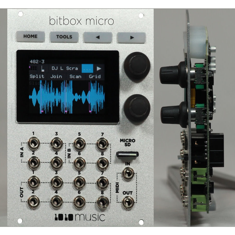 1010 Music Bitbox micro - 18 HP Compact Sampling Module
