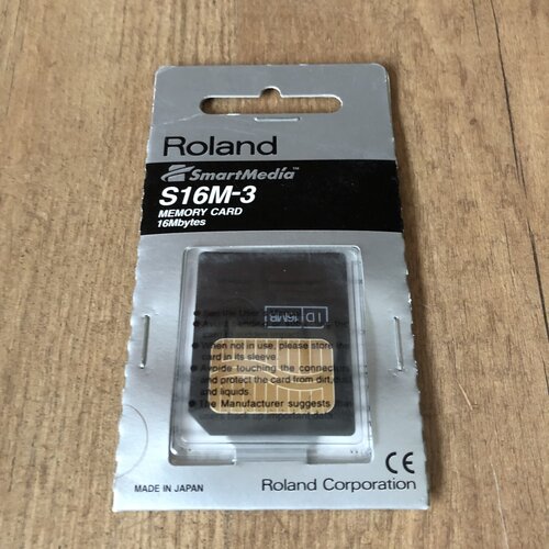 Roland S16M-3 Smart Media Card 