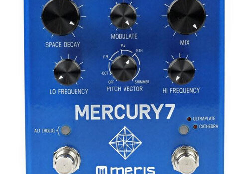 Meris Mercury 7 Reverb Pedal 