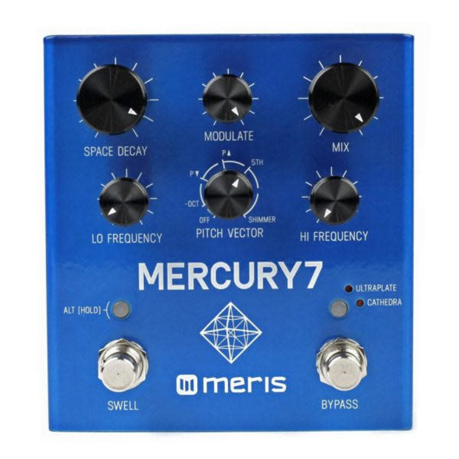 Meris Mercury 7 Reverb Pedal