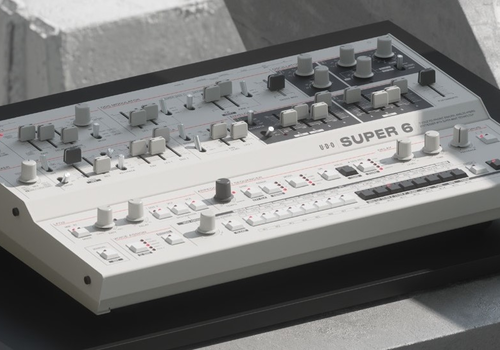 UDO Audio Super 6 Desktop Synth - White 