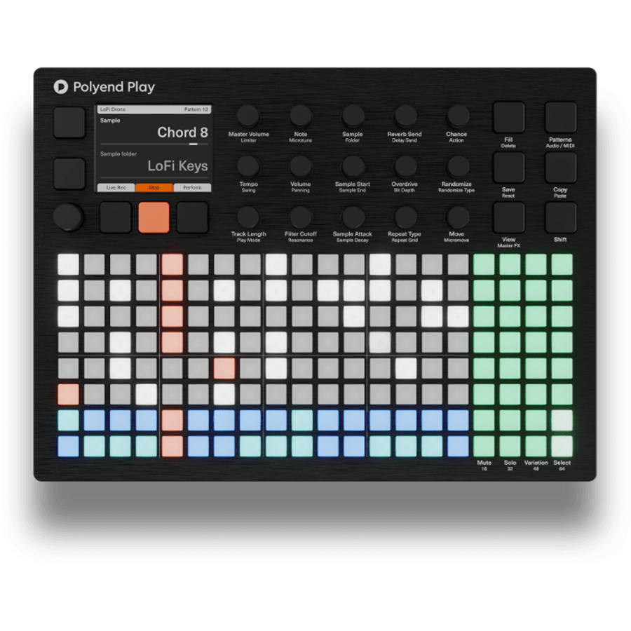 Polyend Play - Sample and MIDI-based Groovebox