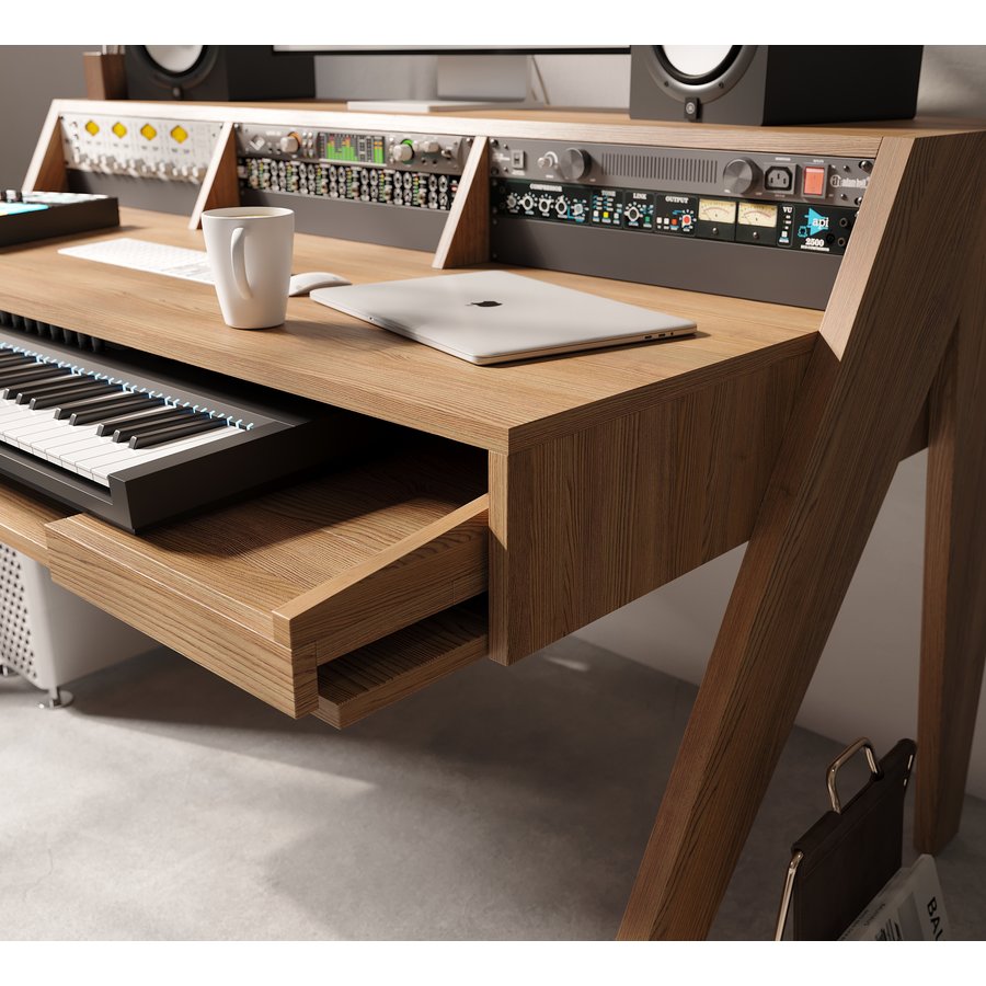 Soundbird home Studio Desk OAK Dark