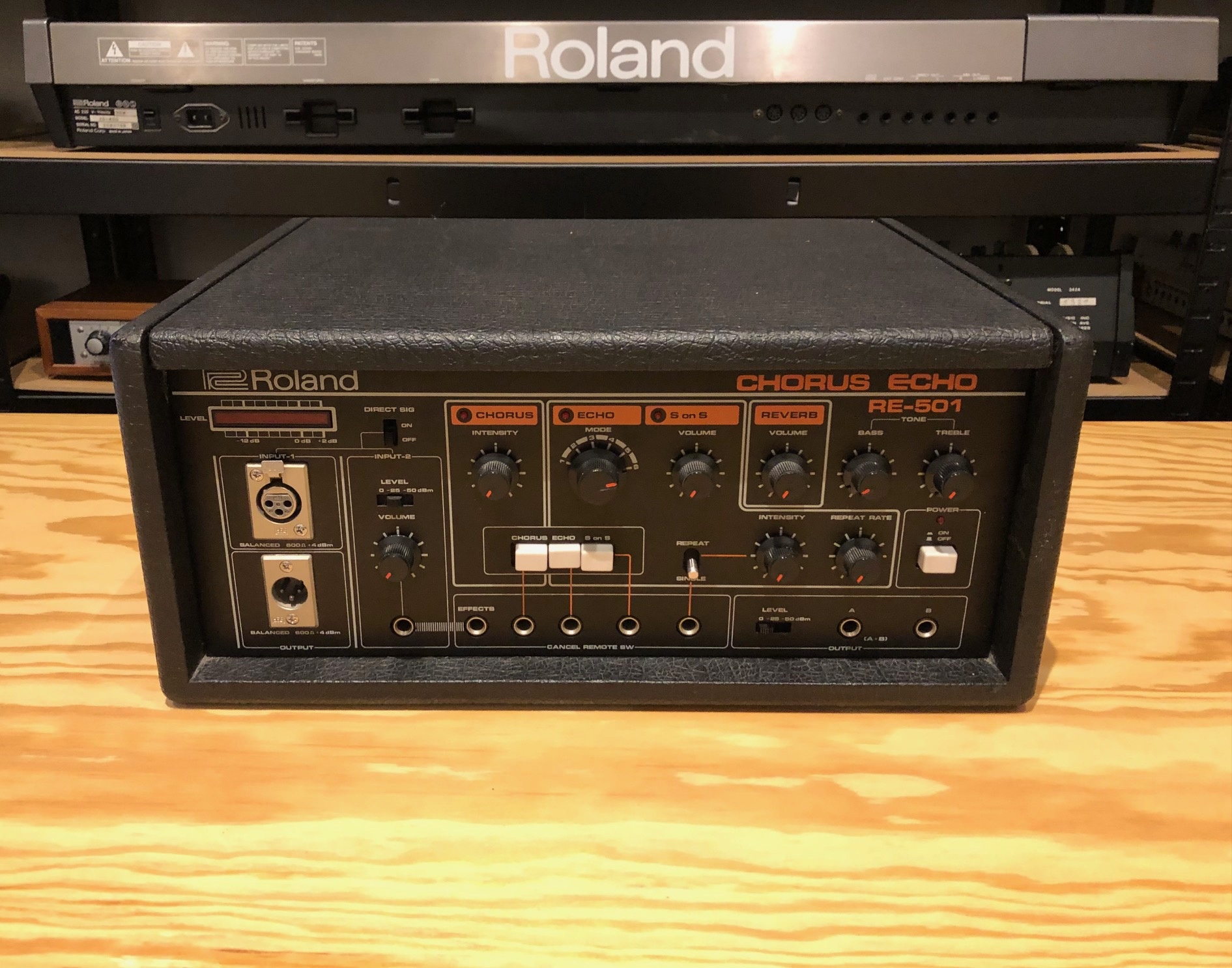 Roland RE501 Chorus Echo Turnlab