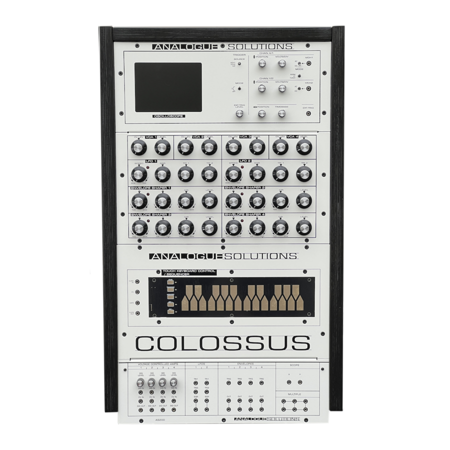 Analogue Solutions - Colossus Quartz - AS250 Mod