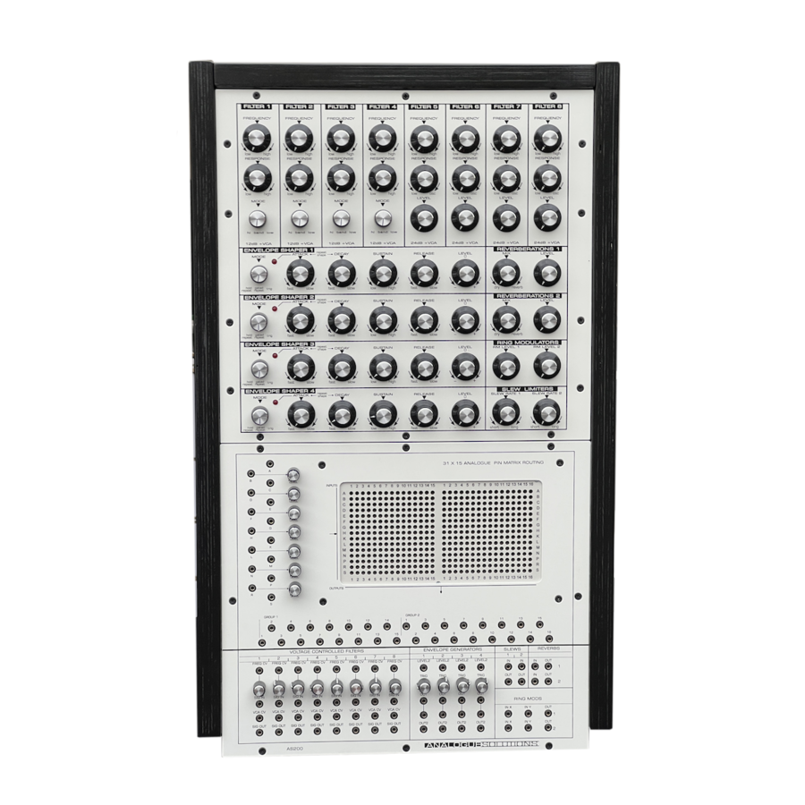 Analogue Solutions - Colossus Quartz - AS250-VCF