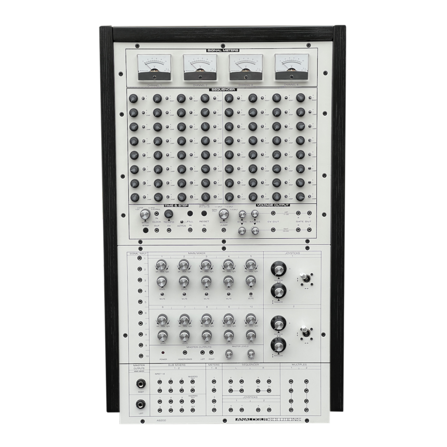 Analogue Solutions - Colossus Quartz - AS250-Seq