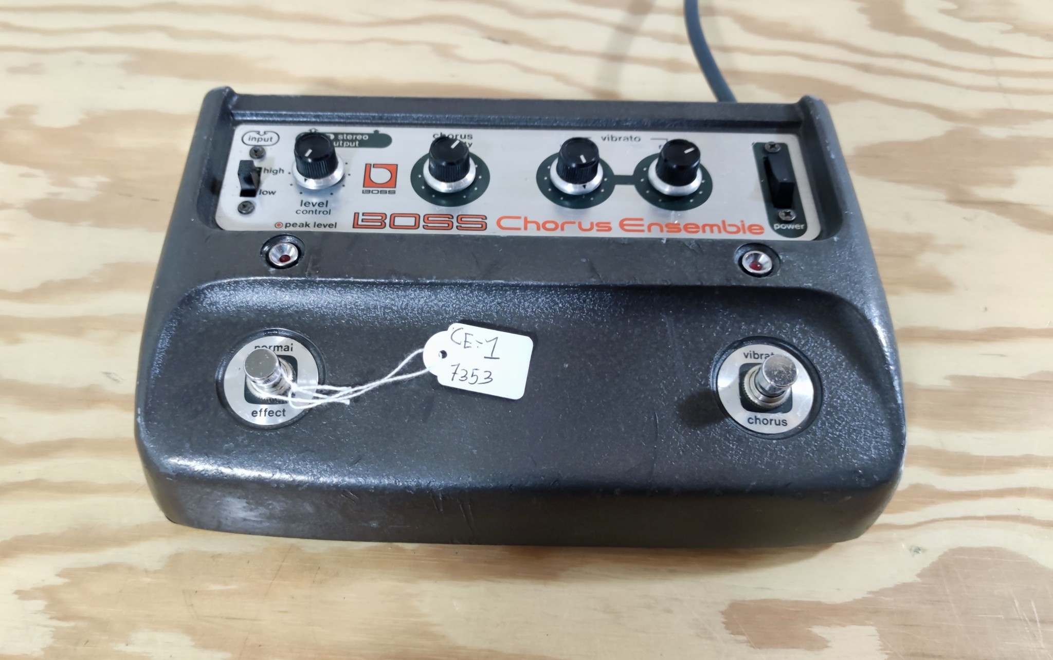 Boss CE1 Chorus Ensemble 1976 1977 Grey Turnlab