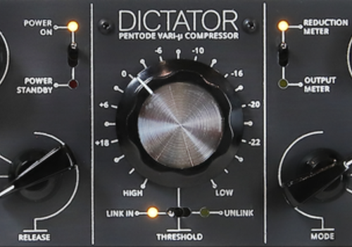 Gainlab Dictator Dual Pentode Vari-μ Compressor Graphite, Limited Edition 