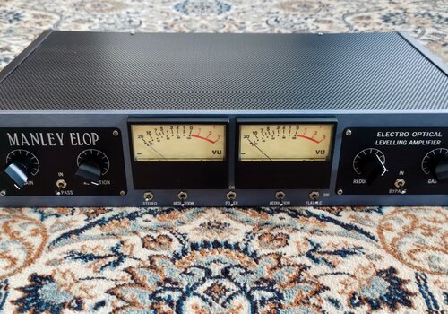 Manley Labs ELOP Dual Channel Electro-Optical Leveling Amplifier / Compressor 