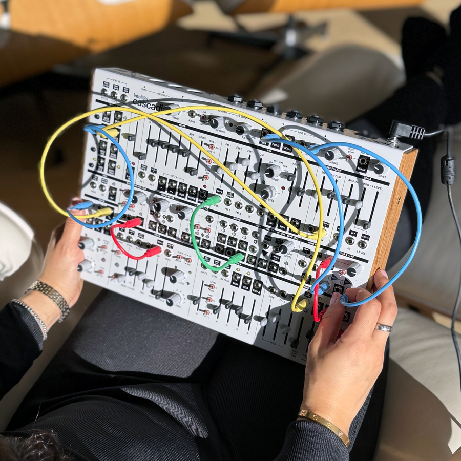 Intellijel Cascadia Desktop Semi Modular Synthesizer - White Fog version