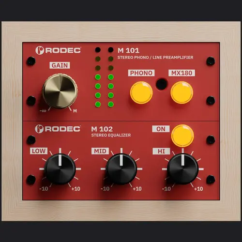 Rodec BUNK 01 - Maple Carmine Red 