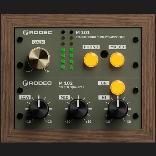 Rodec BUNK 01 - Walnut olive green 