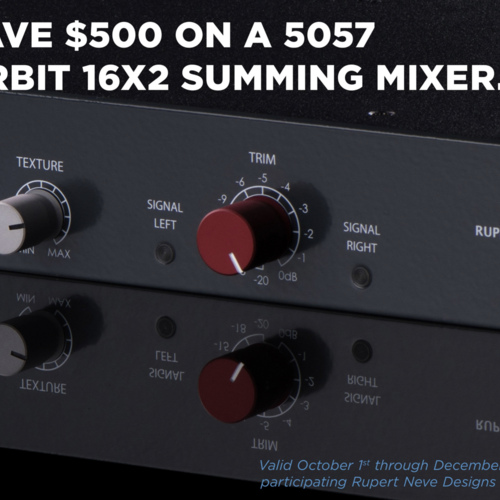 Rupert Neve Orbit Summing Mixer 5057  Rupert Neve Orbit Summing Mixer 5057