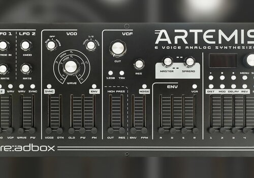 Dreadbox Artemis - 6 voice analog synthesizer 