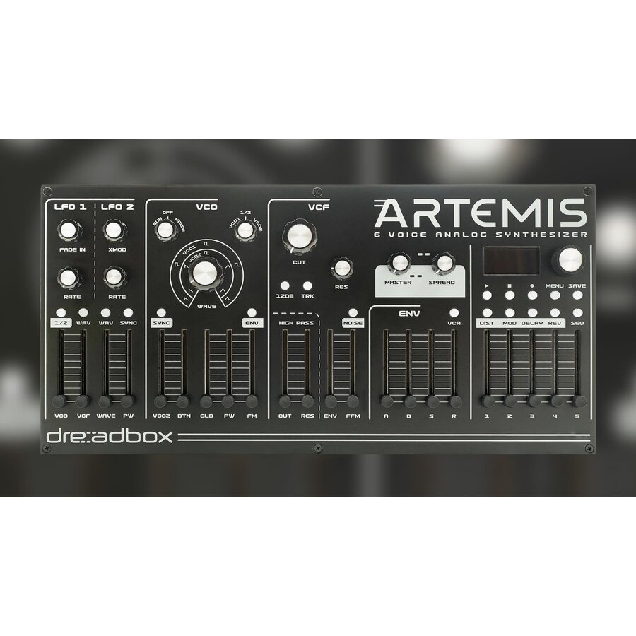 Dreadbox Artemis - 6 voice analog synthesizer