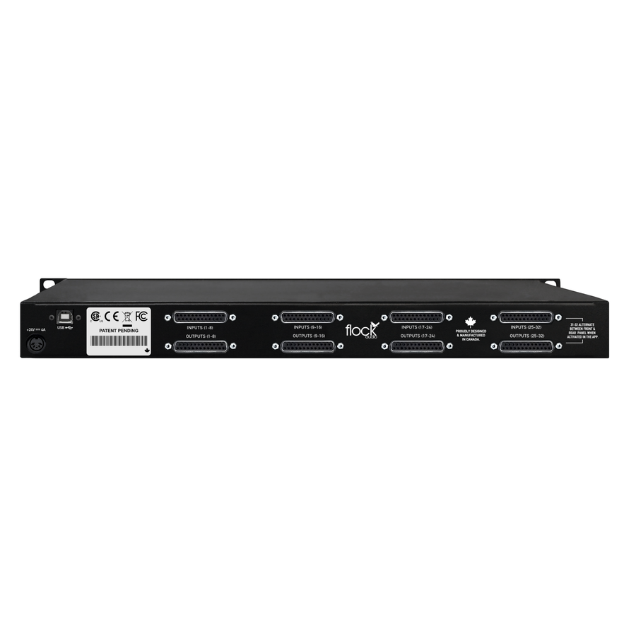 Flock Audio Patch 64 Channel (32 in / 32 out)
