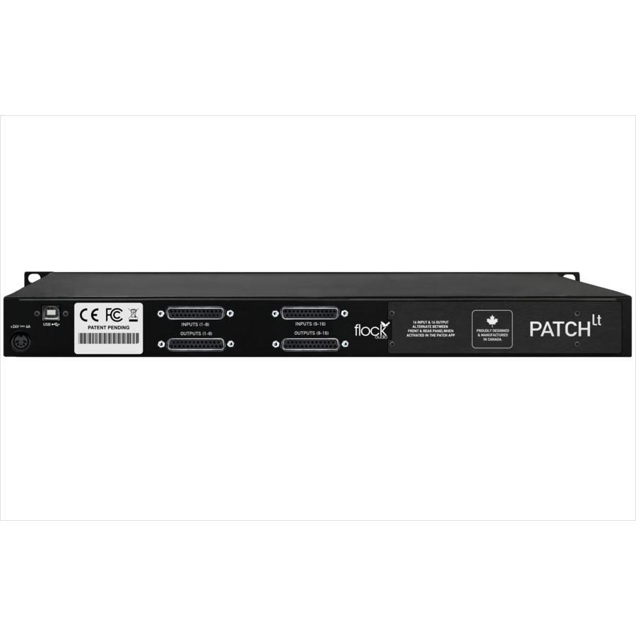 Flock Audio Patch LT 32 Channel (16 in / 16 out)