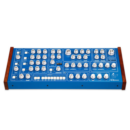 GS Music e7 Analog Polyphonic Synthesizer (blue) 