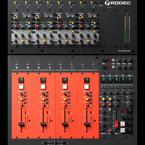 Rodec MX Modular "Quad DJplus" configuration  Rodec MX Modular "Quad DJplus" configuration