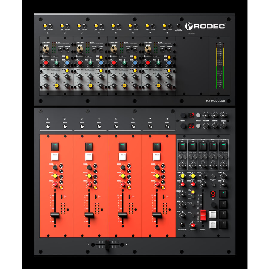 Rodec MX Modular "Quad DJplus" configuration