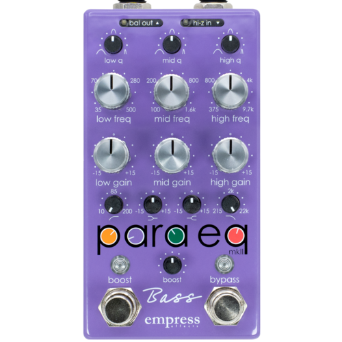 Empress Effects Bass ParaEQ 