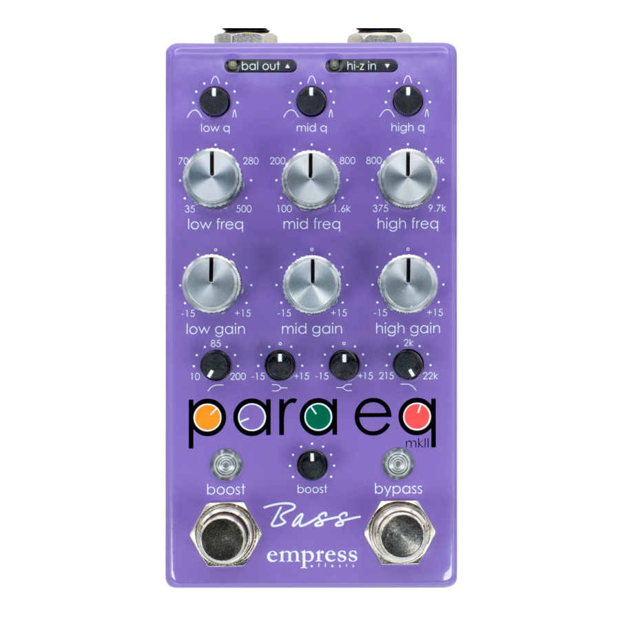 Empress Effects Bass ParaEQ