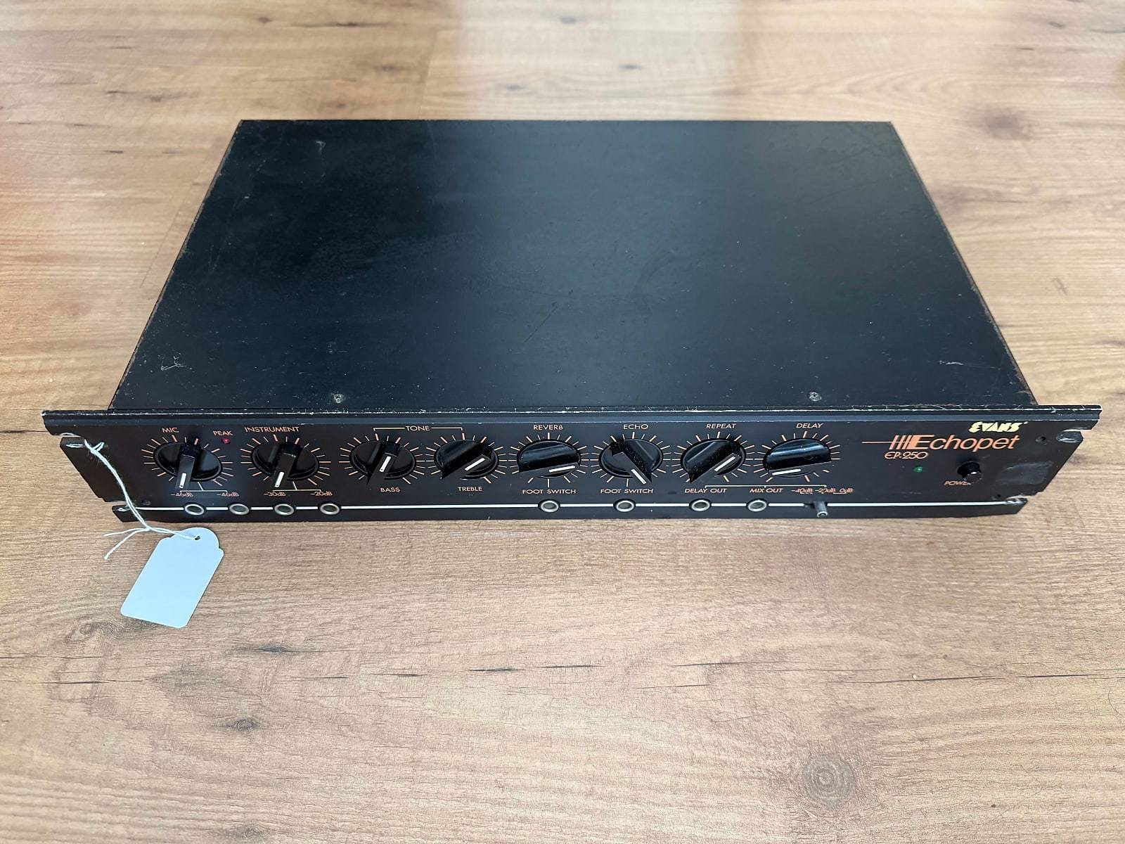 R*e様 EVANS Echopet EP-250 アナログディレイ スプリング Evans echopet EP-250 Analog echo/spring reverb - YouTube