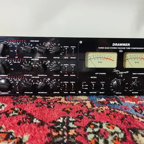 Drawmer S3 Three Band Stereo Vacuum Tube Compressor  Drawmer S3 Three Band Stereo Vacuum Tube Compressor