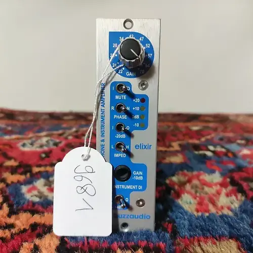 Buzz Audio Elixir 500 Series Mic Preamp  Buzz Audio Elixir 500 Series Mic Preamp