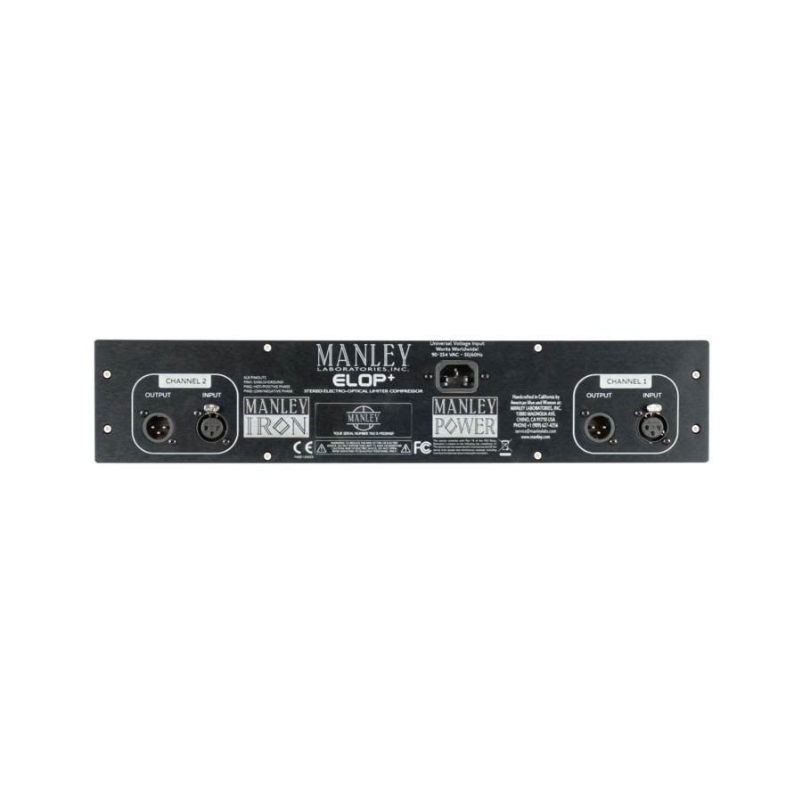 Manley Elop+ Stereo Limiter Compressor