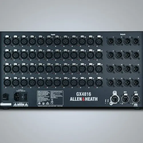 Allen & Heath GX4816 48/16 audio rack for dLive, SQ en Avantis  Allen & Heath GX4816 48/16 audio rack for dLive, SQ en Avantis
