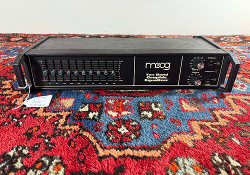 Moog Ten Band Graphic Equalizer  Moog Ten Band Graphic Equalizer