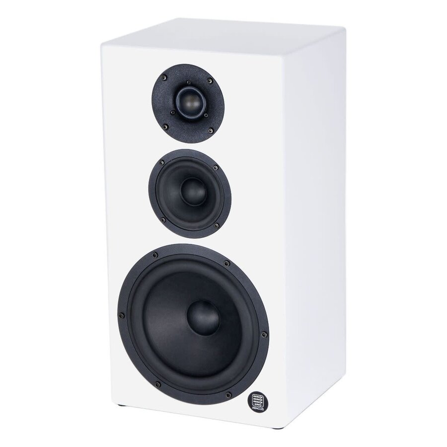 Abacus Mirra 15 White - Active 3-Way Studio Monitors (pair)