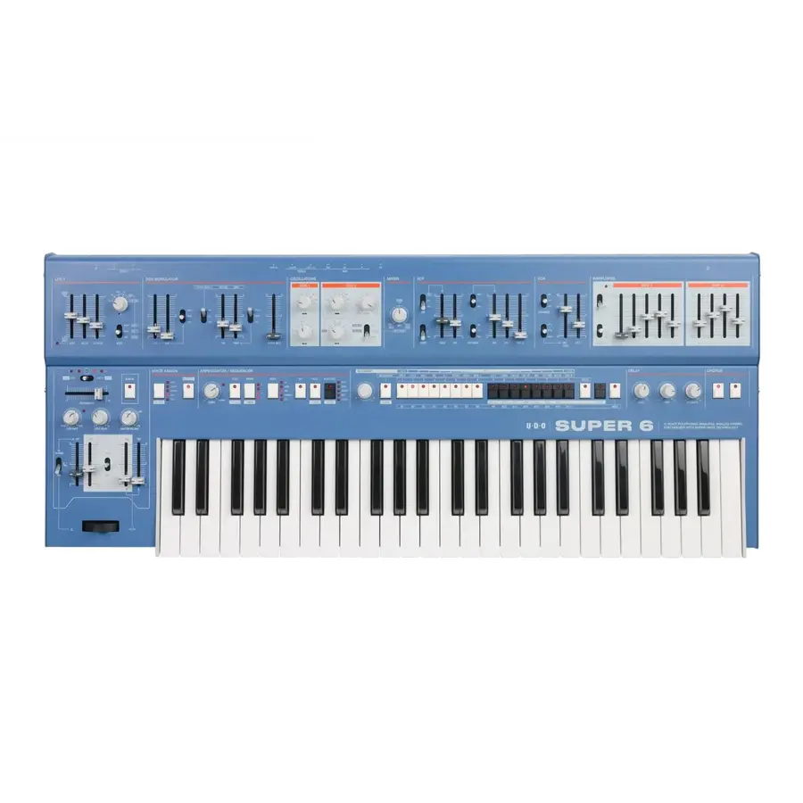 UDO Audio Super 6 ST49 Keyboard Blue