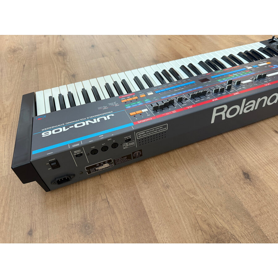 Roland Juno-106 Synthesizer with Kiwi upgrade