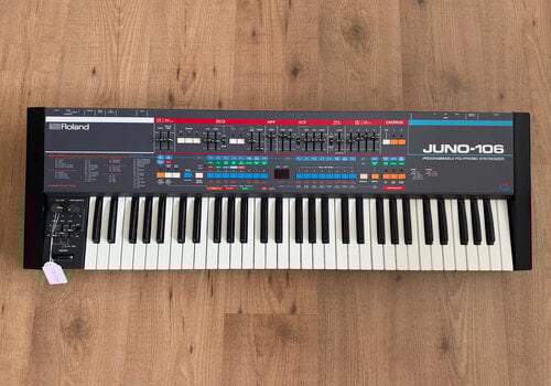 Roland Juno-106 Synthesizer with Kiwi upgrade 