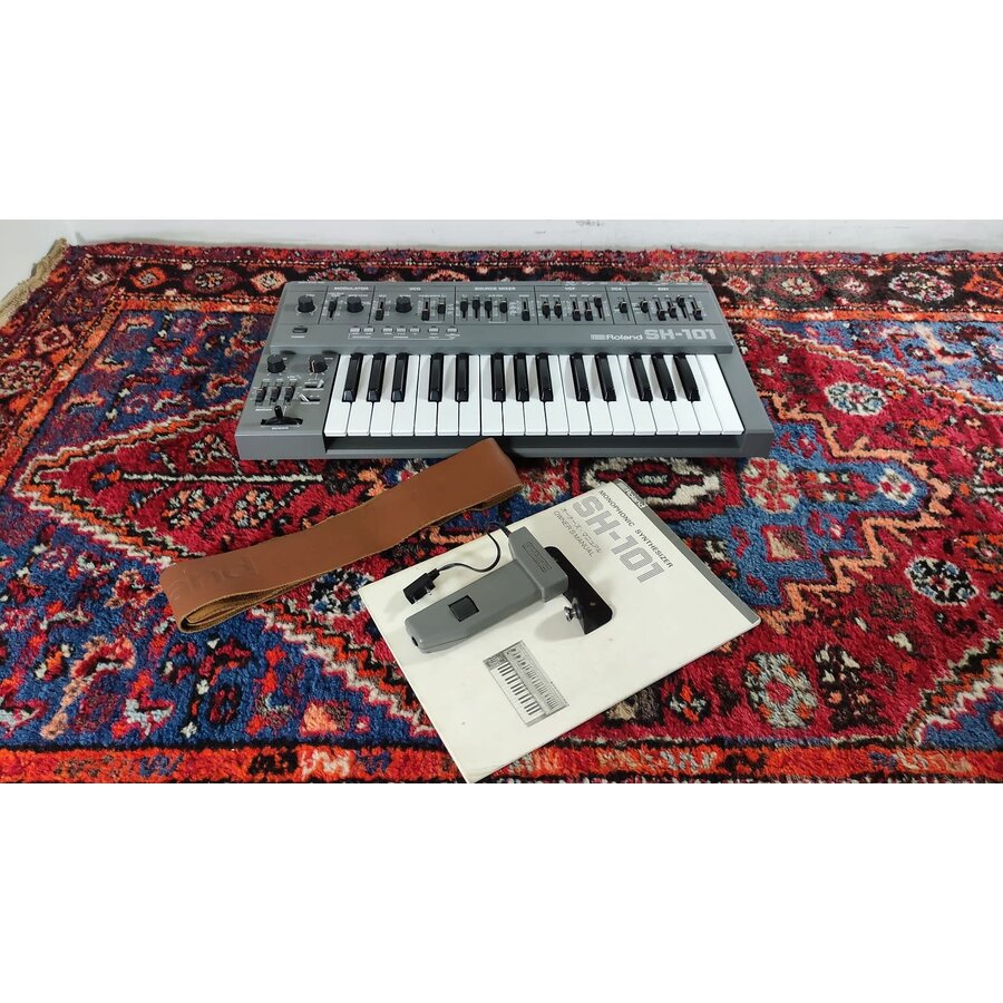 Roland Sh 101 + bag + modgrip + og power adapter + manual