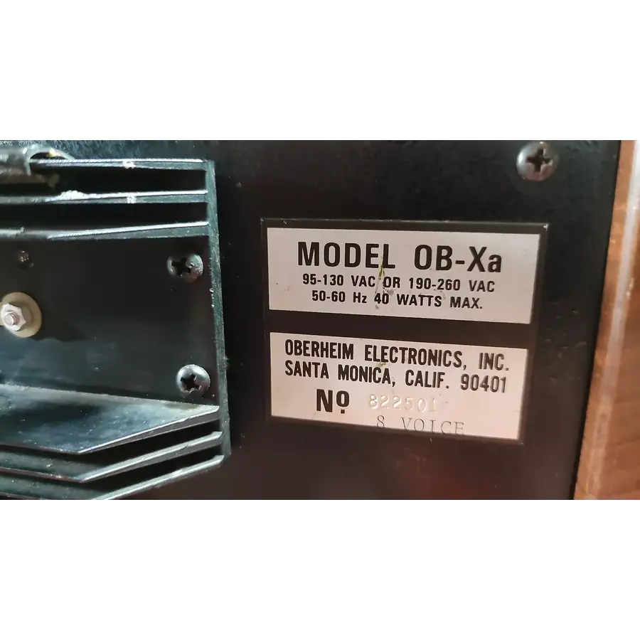 Oberheim OB-Xa - 8 Voice